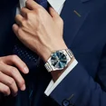 thumbnail image 4 of Reloj De Negocios De Acero Inoxidable Para Hombre, Vava Voom, 4 of 4