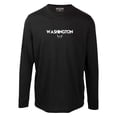 thumbnail image 2 of Men's Levelwear Black Washington Capitals Oscar City Capsule Long Sleeve T-Shirt, 2 of 3
