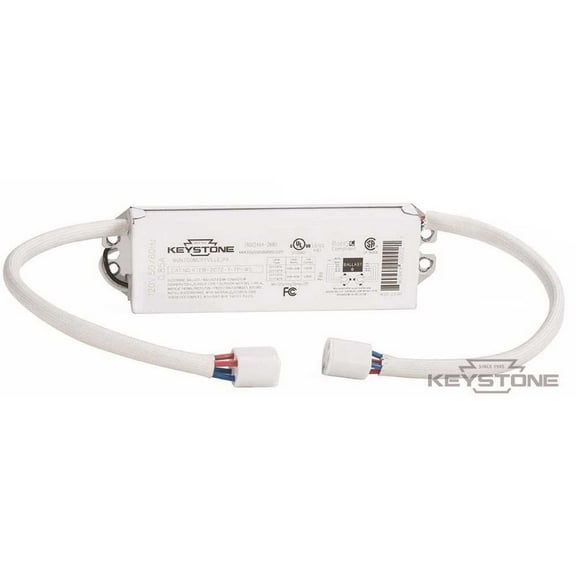 Keystone KTEB-2C72-1-TP-WS 2-Lamp Circline Fluorescent Ballast - 72W, 120V