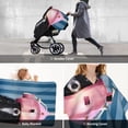 thumbnail image 2 of Zufioo Dog in Hairdresser Print Baby Stroller Seat Nursing Cover, Baby Stroller Canopy Seat Cover Breastfeeding Cover, Suitable for Indoor and Outdoor-One Size, 2 of 9
