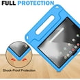 thumbnail image 5 of BMOUO Kids Case for onn 11" Tablet Pro Gen 4 2024 (Model:100146660), Shockproof Light Weight Handle Stand Case for Walmart Onn Tablet 11 inch 2024 (Gen 4), Blue, 5 of 8