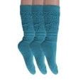 thumbnail image 2 of Slouch Socks for Women Extra Heavy Extra Long Shoe Size 5-10 - (Capri, 6 Pair), 2 of 15