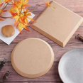 thumbnail image 4 of 2pcs 2 Style Dish Plate Slump Mold 7.9x7.9 Inch Ceramic Clay Drying Board Flat Round & Square Potte, 4 of 5