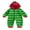 Green, variant on RUINIXCW Toddler Baby Boy Girl Halloween Caterpillar Costume Newborn Infant Baby Fleece Jumpsuit Warm Fall Winter Clothes Long Sleeve Striped Hooded Romper