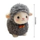 thumbnail image 3 of Adorable peluche de cordero blanco de dibujos animados, suave y mullido, para niños., 3 of 6