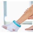 thumbnail image 2 of Waterproof Ankle Cast Cover for Shower, Adult Foot Protector Keep Ankle Leg Cast Bandage Dry, Reusable Cast Bag Leg for Broken Toe, Wound, Burns, Injuries, 2 of 9
