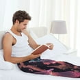 thumbnail image 5 of Salouo Bird 1 Print Pajama Pants for Men, Lounge Pants Elastic Waistband Casual Men's sleepwear Loungewear Sleep Pajama Pant -Medium, 5 of 7