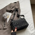thumbnail image 6 of Denim Shoulder Bag, Crossbody Bag, Fashion Backpack, 6 of 9