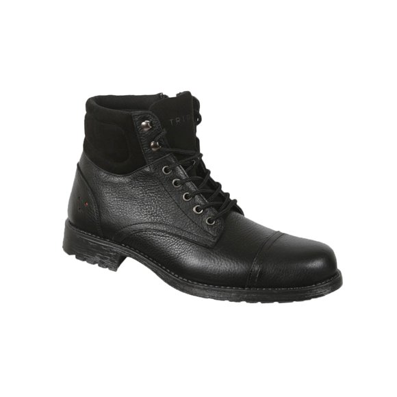 Bota Casual Para Caballero TRIPLES Mercer 33904 Negro