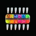 thumbnail image 4 of UDIYO 1 Box Nail Ornament Creative Shape Bright Color Sufficient Quantity Multiple Styles Wide Application Decorative Plastic 12-Grids Nail Art Ornament Manicure Jewelry Nail Suppl, 4 of 7