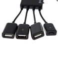thumbnail image 4 of BELOVING 2X 4 en 1 Mâle vers Femelle Micro USB 2.0 Hôte de Charge OTG Hub Câble Adaptateur, 4 of 9