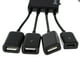 thumbnail image 4 of quatre en Micro USB Multi Cable OTG Hub Adapter para Teléfono Móvil, 4 of 8