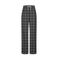 thumbnail image 4 of Edvintorg Womens Lounge Pants Comfy Pajama Pants Plaid Pajama Bottoms with Drawstring Pj Bottoms Pants, 4 of 5