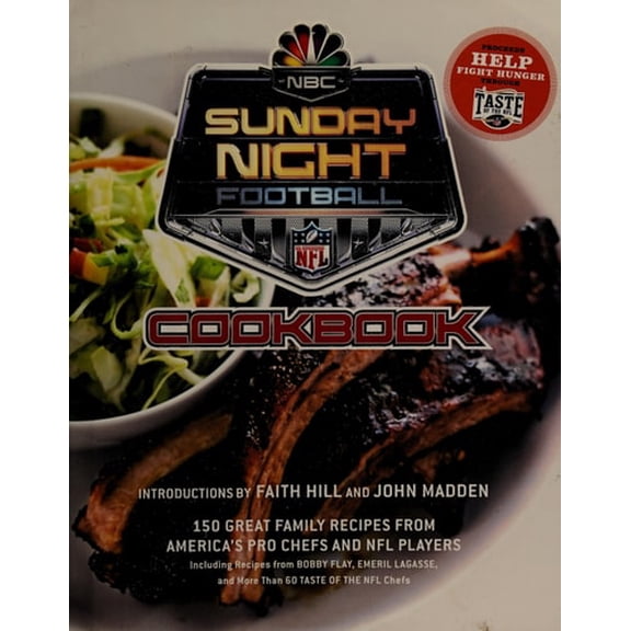 Pre-Owned NBC Sunday Night Football Cookbook (Hardcover) 160320797X
