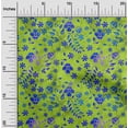 thumbnail image 1 of oneOone Georgette Viscose Green Fabric Batik Sewing Craft Projects Fabric Prints By Yard 42 Inch Wide - RA, 1 of 4