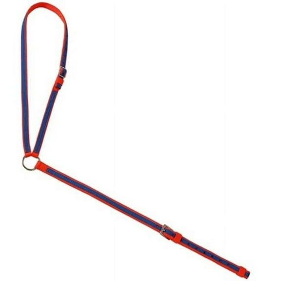 Jacks 20328-NP-PU Two Tone Racing Martingale Yoke, Neon Pink & Purple