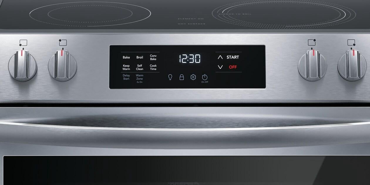 30" Front Control Electric Range