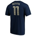 thumbnail image 3 of Men's Alejandro Bedoya Navy Philadelphia Union Authentic Stack Player Name & Number T-Shirt, 3 of 3