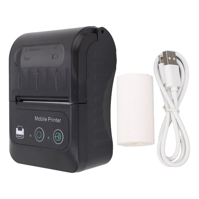 Imprimante De Reçus 58mm Mini Imprimante Thermique Portable De Code QR Imprimante Thermique De Ticket De Reçu USB Sans Fil De 2 Pouces Pour Magasin, Restaurant, Bureau