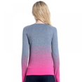thumbnail image 3 of Women's Long Sleeve Workout Shirts-Quick Dry Long Sleeve Shirts for Women Yoga Sports Running Shirt Workout Top Gradient Color, 3 of 8