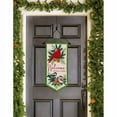 thumbnail image 2 of Winter Birds Welcome Everlasting Impressions Textile Decor - 13 x 1 x 18 Inches, 2 of 3
