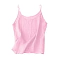 thumbnail image 5 of Girls Clothes Summer 2 Piece Outfit Set Pink Sleeveless Camisole Top and Shorts Kids Fashion Clothing Sets 7-8 Years, 5 of 8