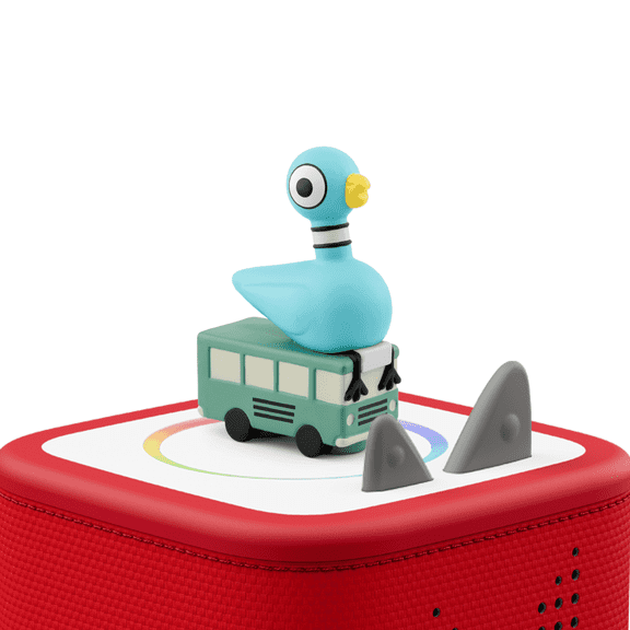 tonies Mo Willems' The Pigeon Series Audio Play Figurine for Toniebox Portable Speaker, Small, Multicolor