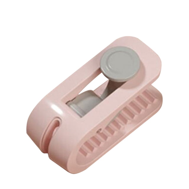 1/6 uds, Clip antideslizante para manta, soporte para cubierta de cama, accesorio de hebilla de plástico, cubierta de Clip dentada de alta Almacenamiento y organización del hogar Rosado PC 1 Bearachild HA005996-01B