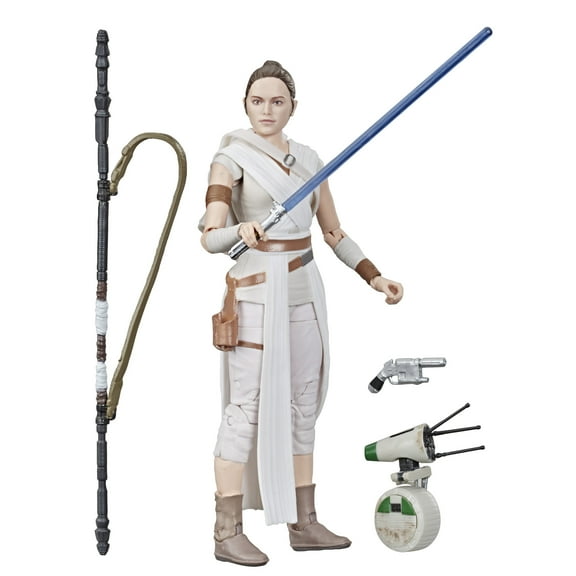 Star Wars the Black Series Rey and D-O Toy Action Figures