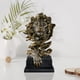 thumbnail image 4 of Estatua De Resina Estatua De Resina Estatua de resina de cabeza de león para manualidades, adornos de figuritas para decoración del hogar (estilo A), 4 of 6