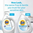 thumbnail image 4 of Tide Free & Gentle Liquid Laundry Detergent, HE Compatible, 4 of 9