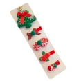 thumbnail image 2 of Accesorios para el cabello de Navidad para damas, divertido estampado de muñeco de nieve, fiesta, fiesta, niños, linda horquilla decorativa Wmkox8yii fajkfhkj4418, 2 of 3