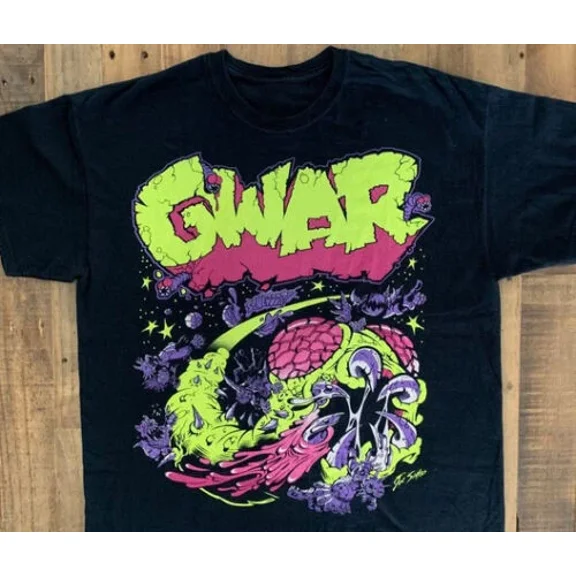 GWAR Concert Tour Metal Rock Music Fan Graphic Design Apparel Unisex T-Shirt ,up to size 5XL