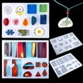 thumbnail image 2 of Resin Kit For Beginners With Silicone Molds - Resin Jewelry Making Kit, 2 of 4