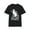 Black, variant on Open Up It's The Fuzz Funny Cat Silhouette T-Shirt