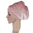 thumbnail image 1 of Mantón Elástico Del Turbante de La Bufanda Del de La Cabeza Larga Del para Las Mujeres Rosado Baoblaze Bufanda de turban de terciopelo de las mujeres, 1 of 8