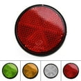 thumbnail image 3 of Bicycle Bike Round Reflector Night Cycling Safety Reflective Bike Accessory Tool, 3 of 5