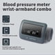 thumbnail image 4 of Monitores de presión arterial recargables para brazo, tensiómetro Digital médico, manguito portátil, esfigmomanómetro de Frecuencia Cardíaca de pulso Irregular, 4 of 4