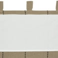 thumbnail image 2 of VHC Brands Stitched Burlap Curtain Valance, Natural, 16x60, 2 of 7