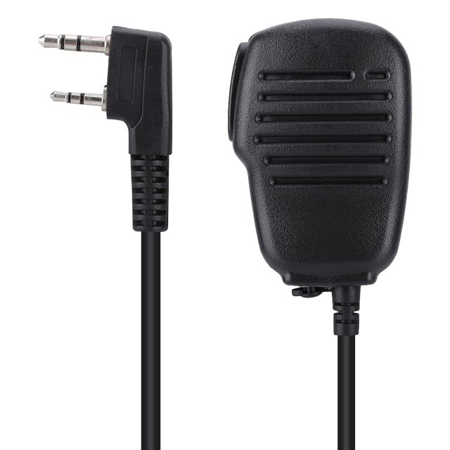 Altavoz MIC, Mini Walkie Talkie PTT Profesional Impermeable Para 888s Para UV5R Para TYT