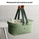 thumbnail image 4 of Almacenamiento y organización del baño, organizadores y almacenamiento de armarios, cesta de ducha de baño de gran capacidad, cesta de almacenamiento portátil con forma de puff para ducha, cesta de al, 4 of 6