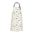 thumbnail image 2 of Pofeuu African Animals Print Waterproof Apron with Pockets Adjustable Cooking Aprons Kitchen Bib for Baking Household Cleaning, 2 of 8
