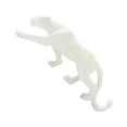 thumbnail image 2 of Guardoinrt Animal Shape Sculpture Solid Color Replacement Simulation Modern Exquisite Decorative Stylish Office Decor Ornament White 1Set, 2 of 6
