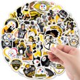 thumbnail image 3 of Pegatinas Steelers Rugby, vinilo impermeable, anime, 50 unidades, 3 of 5
