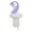 Purple, variant on Giunmcul Oil Pour Spout Olive Oil Bottle Dispenser Leak Proof Nozzle Automatic Flip Food Grade Rubber Cork Electroplated Easy Clean 1 Piece