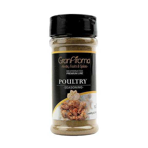 GranAroma Poultry Seasoning, Chicken & Turkey Seasoning, Flavorful, Marinades & Dry Rubs 3 Ounce