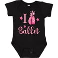 thumbnail image 3 of Inktastic I Love Ballet Girls Baby Bodysuit, 3 of 5