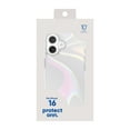 thumbnail image 6 of onn. Phone Case for iPhone 16 - Clear Iridescent, 6 of 6