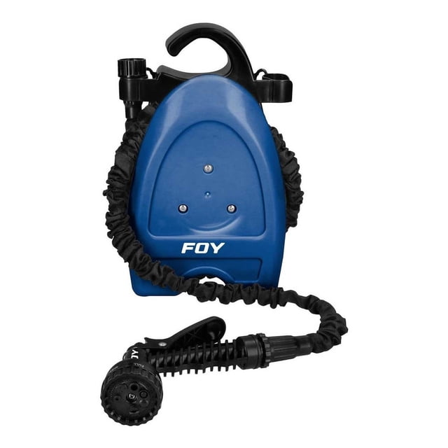 Manguera Plana Con Pistola Riego 7 Funciones Portatil Foy FOY MPP15F