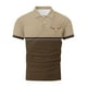 thumbnail image 5 of Blusa y camisa de manga corta con cuello vuelto para hombre, blusa de manga corta con solapa y botones estampados, blusa de poliéster para hombre, 5 of 5